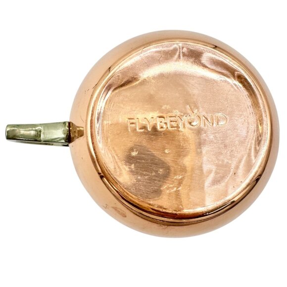 Grey Goose Fly Beyond Copper Mug 8 Oz With Green Handle For Moscow Mule Cocktail - Picture 4 of 8